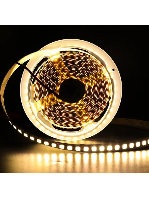Razend LED лента 5050, 5м, Warm White, IP65, 5054, 5 м
