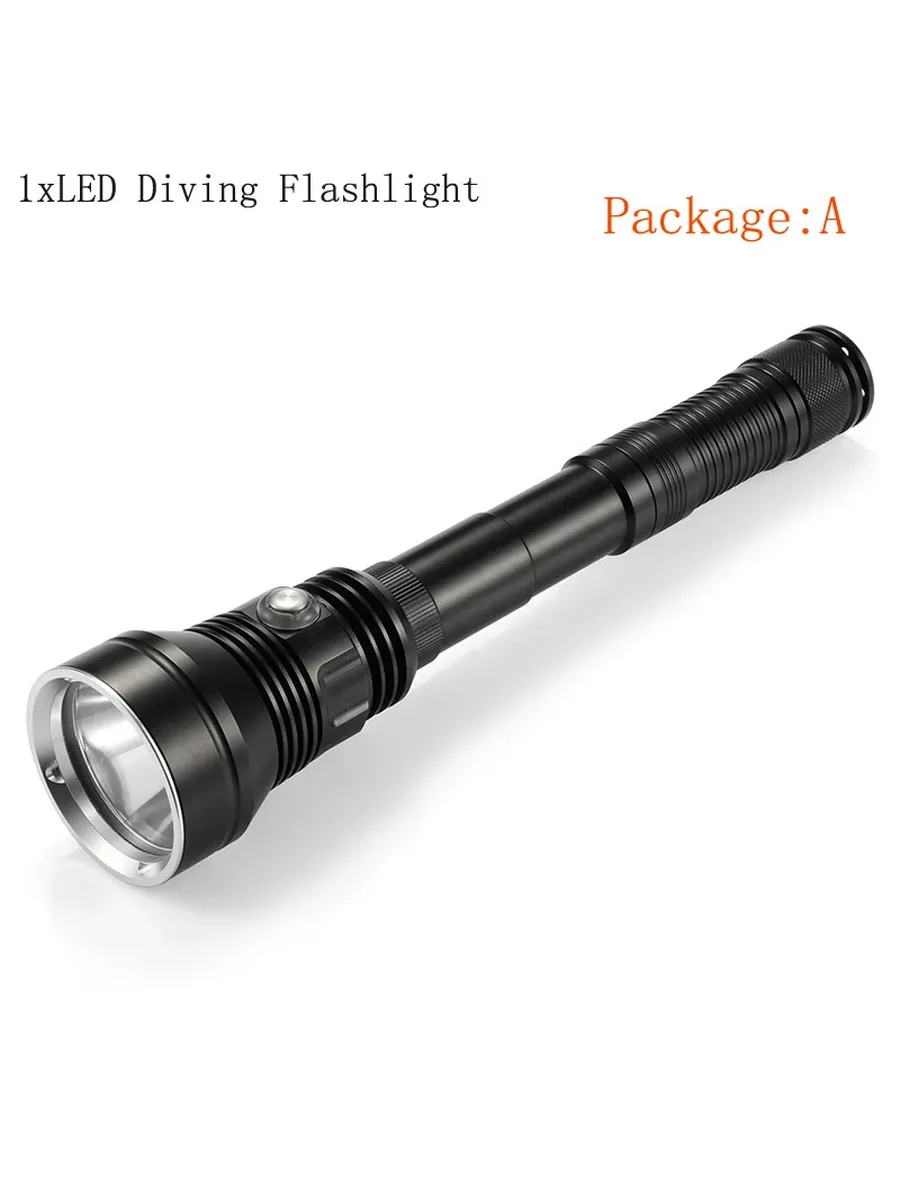 Подводный фонарь Ekaiou XHP70.2, желтый, Package A