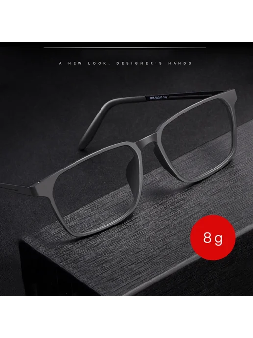 Gmei Optical Оправа для очков Gmei 8878 BLACK-BLUE, синий, фото 2