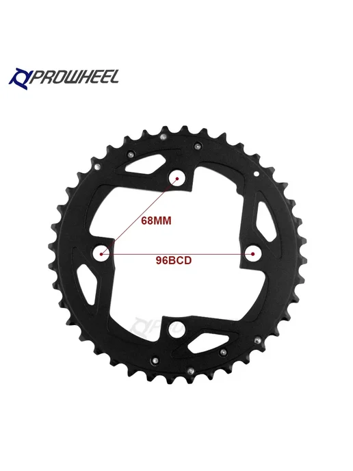 Нет бренда PROWHEEL Тройная звезда 64 104BCD 8 9 10-Speed 22 32 42T, вариант, фото 6