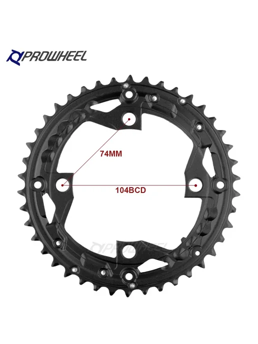 Нет бренда PROWHEEL Тройная звезда 64 104BCD 8 9 10-Speed 22 32 42T, вариант, фото 7