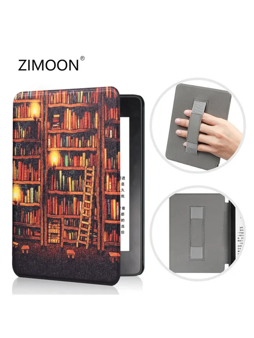 Zimoon Чехол для Kindle 10, Kanagawa surfing, защитный, вариант, фото 2