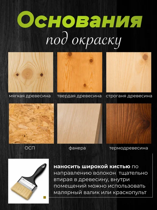 WABE Лазурь для дерева бесцветная, 0,9л, 2,5 л, фото 5