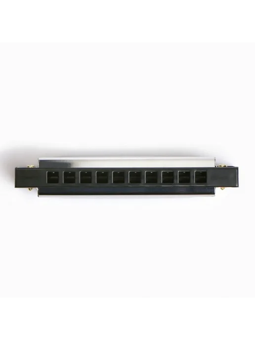 MAXRESALE_1 Губная гармошка диатоническая c-major с футляром серебро, серебристый, фото 4