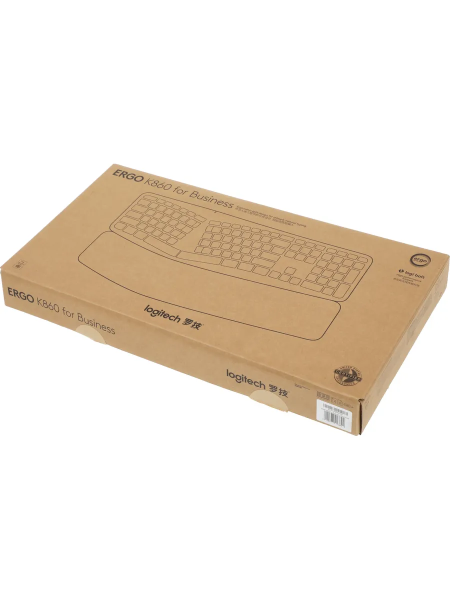 Клавиатура беспроводная K860 черный USB BT Multimedia Ergo LOGITECH 1008702234 купить за 12 430 ₽ в интернет‑магазине Wildberries