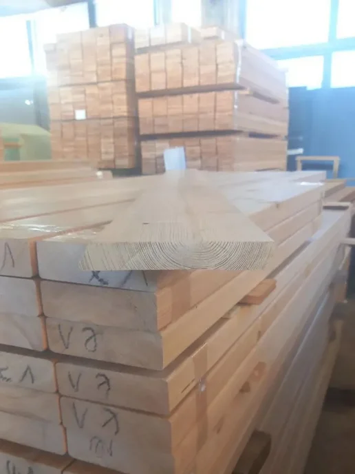 Планкен косой 5 шт, лиственница 20х90х2500, Сорт В, 140x2000, 5 шт, фото 4