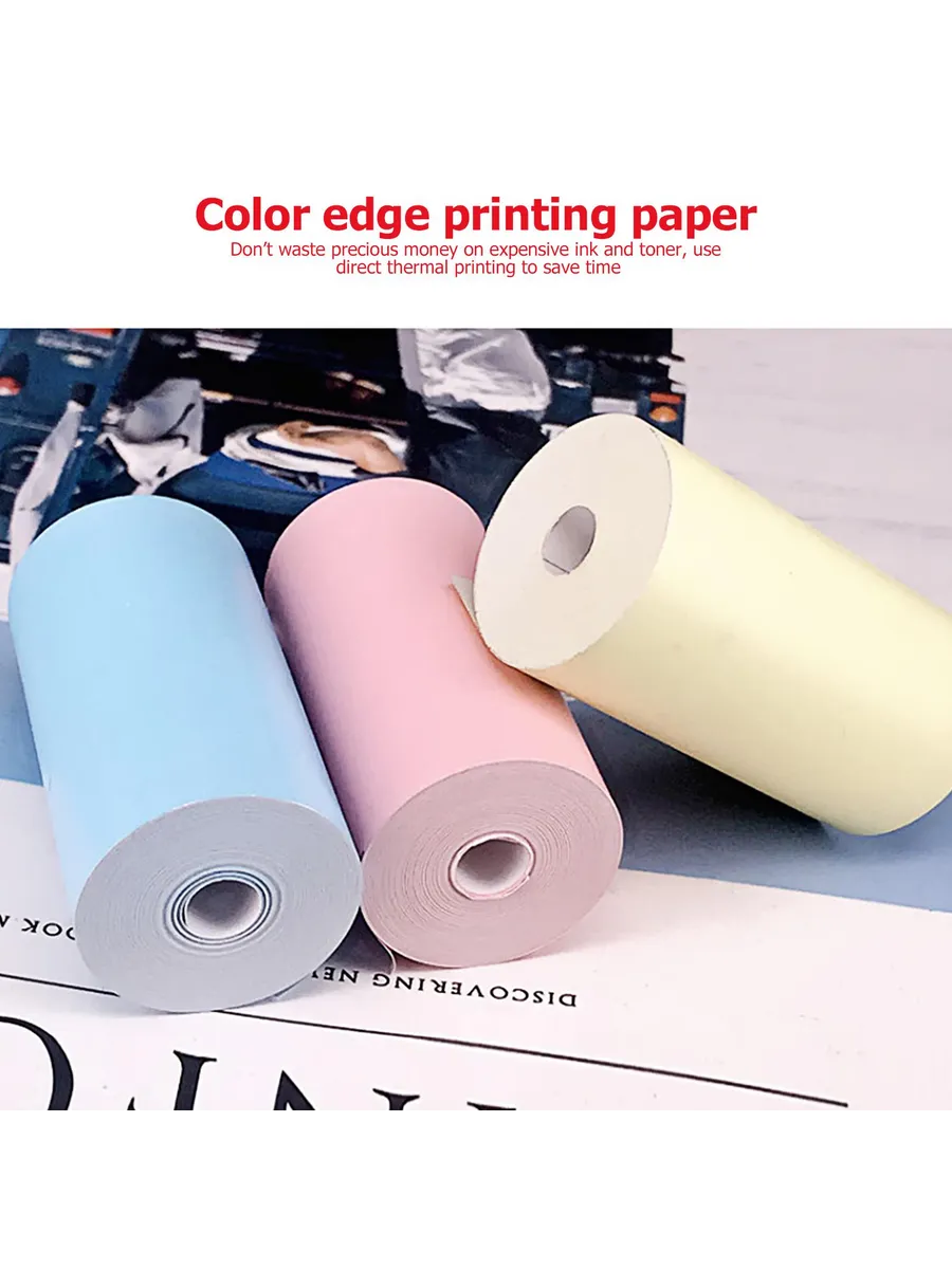 Термопринтерский ярлыки - рулоны для receipt paper, 6 шт