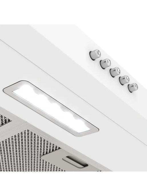 ELIKOR Вытяжка кухонная Eco ONE 50 WH белый кнопочное, белый, фото 6