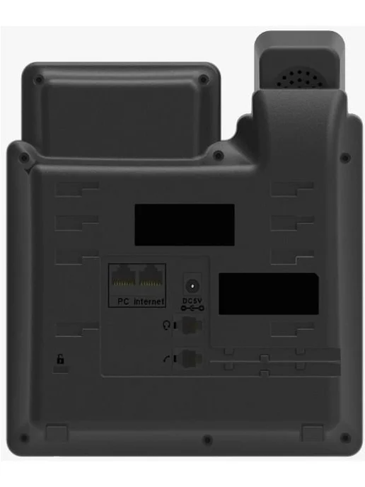 Dinstar Телефон стационарный IP C60UP черный, черный, фото 4