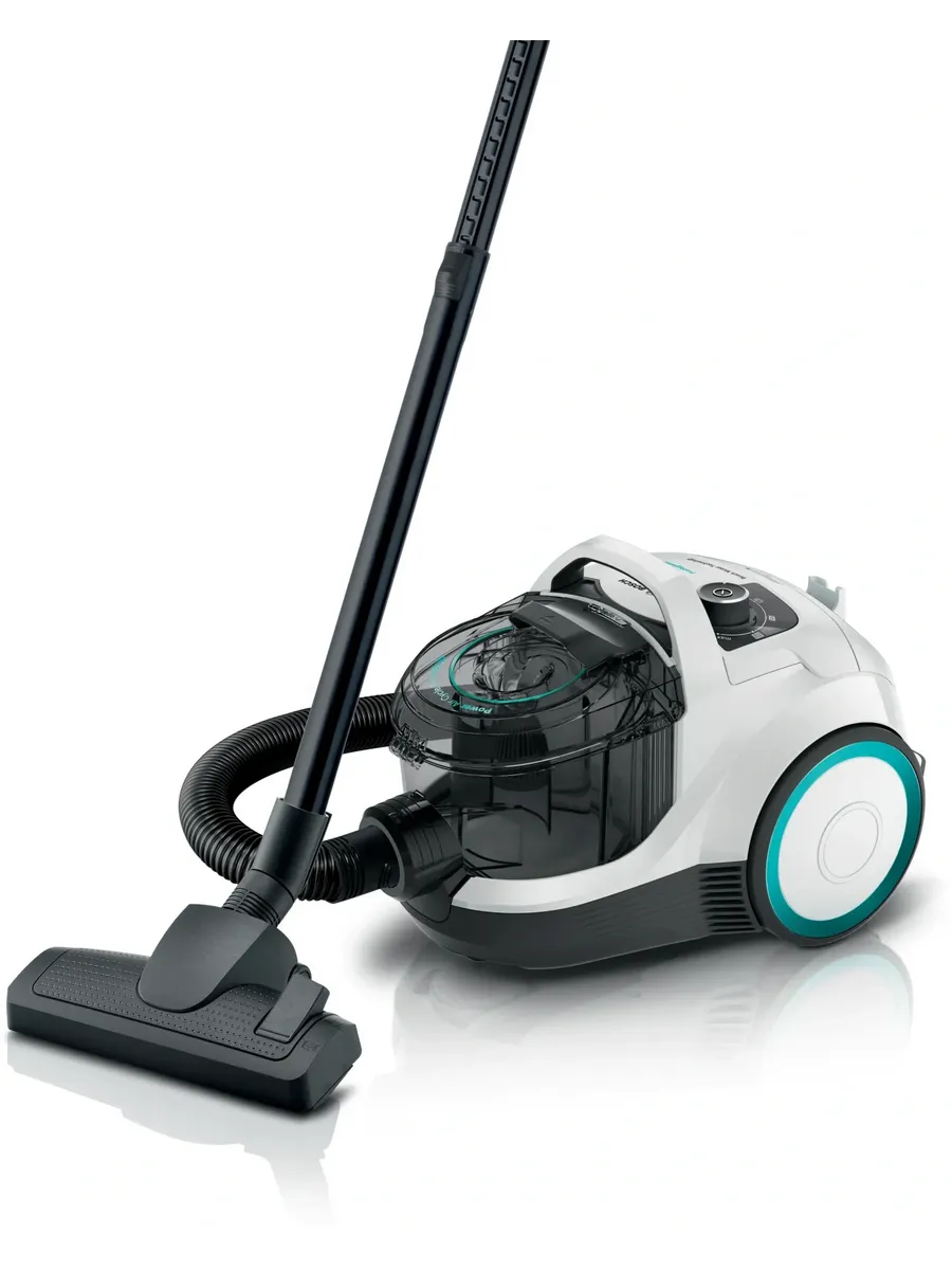Пылесос Serie 4 BGC21HYG1 550Вт белый черный BOSCH 1008993083 купить за 16 595 ₽ в интернет‑магазине Wildberries