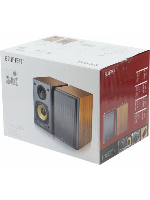 Edifier Колонки R1000T4 2.0 коричневый 24Вт, 24 Вт, фото 2