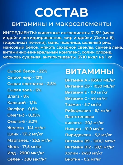 Сухой корм CultPets для собак, индейка, 15 кг, фото 5