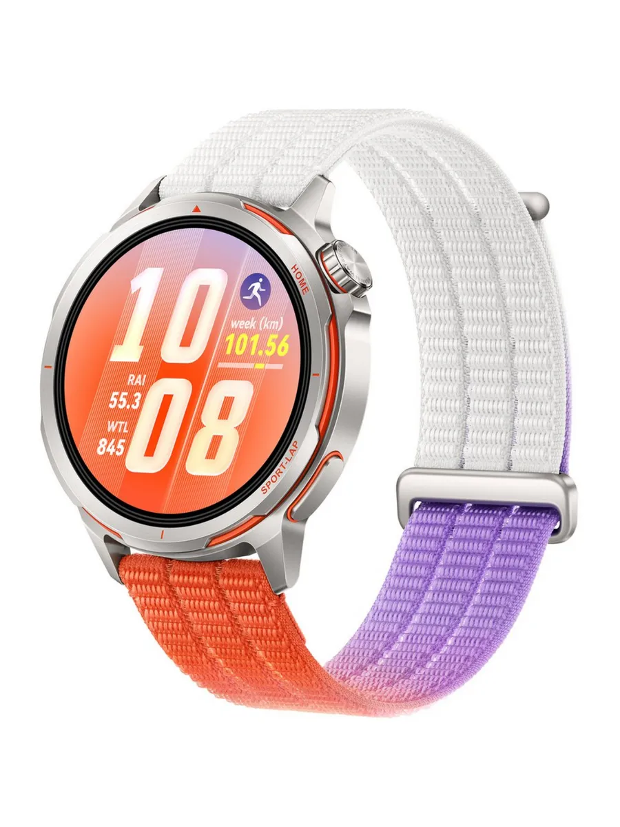 Huawei Смарт-часы GT RUNNER 2 ORANGE 55020HJU, 33 мм, серебристый(5