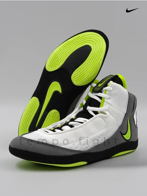 Борцовки для борьбы Боксерки Nike Inflict 4, белый, фото 6