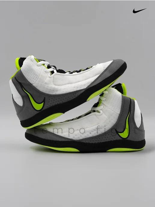Борцовки для борьбы Боксерки Nike Inflict 4, белый, фото 7