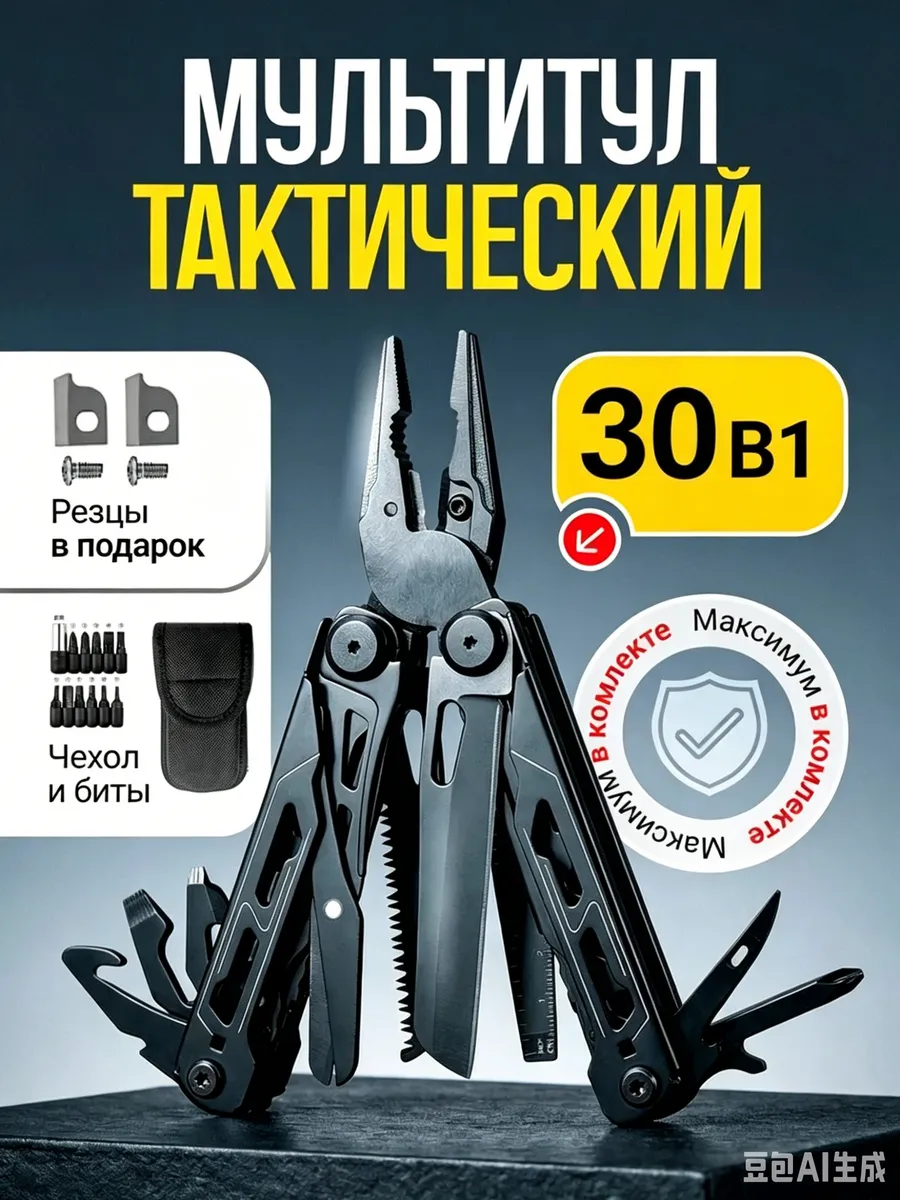 Мультитул тактический армейский
