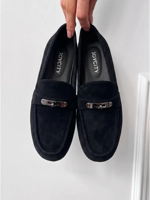 JOYCITY Лоферы демисезонные замшевые классические, вариант