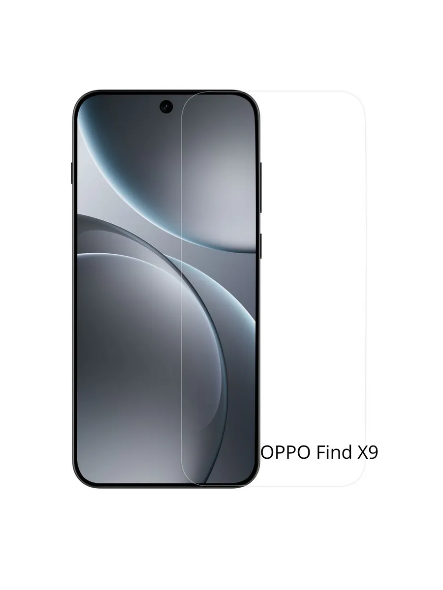 Защитное стекло с прозрачными рамками для OPPO Find X9