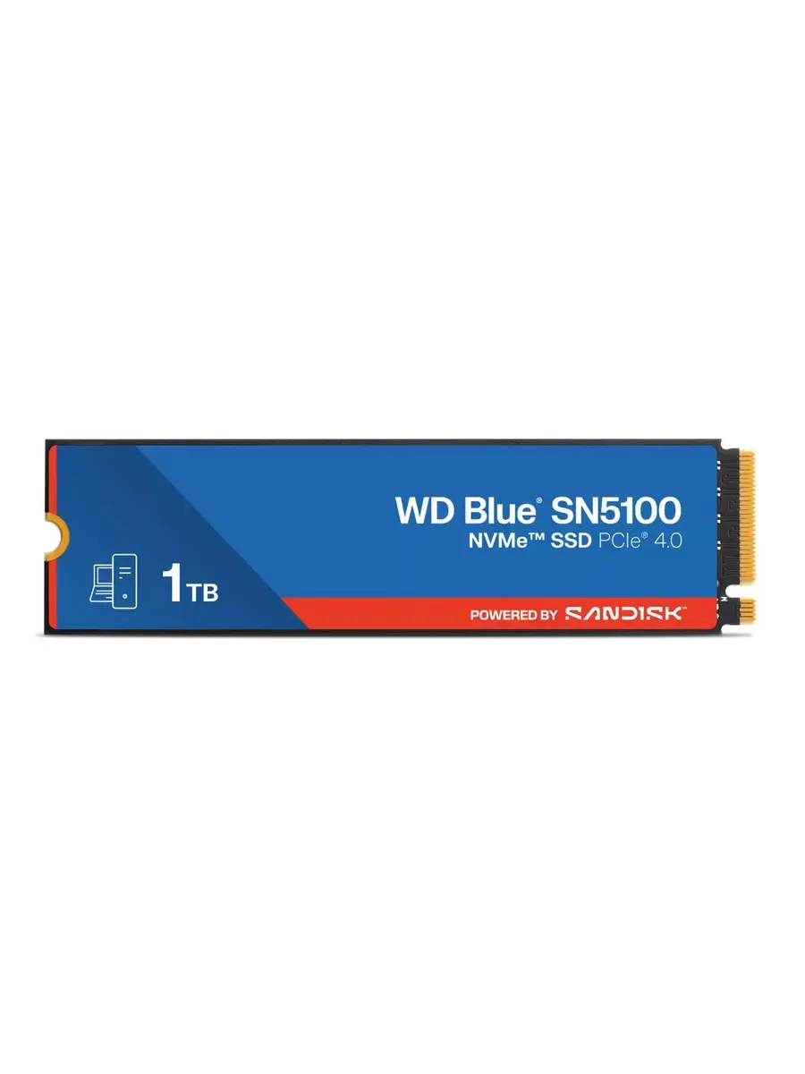 Внутренний SSD диск Blue SN5100 1 ТБ, M.2 2280 (WDS100T5B0E)