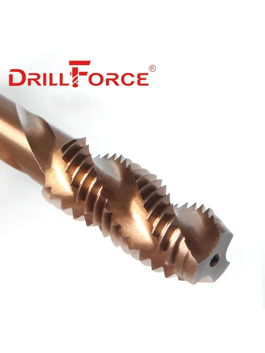 Drillforce Метчики M4x0.7, 5шт, 4x0.7, 5 шт, фото 4
