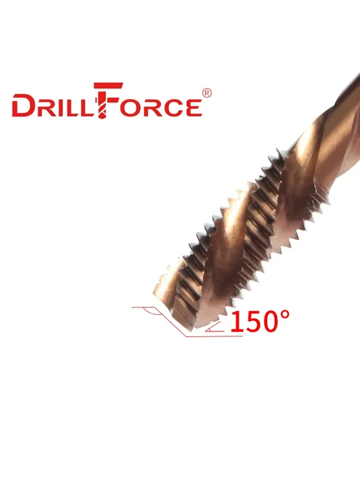 Drillforce Метчик M16x1.5, шаг 1PC, 16x1.5, фото 2