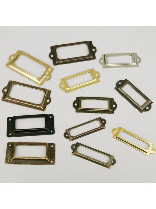 KUNGSPHAN Держатель этикетки металлический, 70x46x21x33 мм, Цвет 001, 46x21x33 мм, фото 2