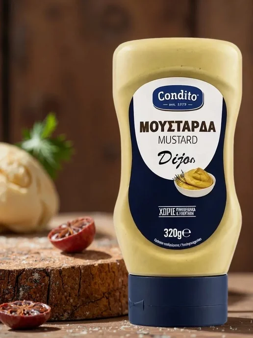 Condito Горчица дижонская 320 г, 320 г, фото 3
