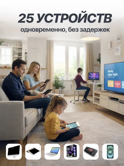 Усилитель Wi-Fi сигнала репитер, черный, фото 6