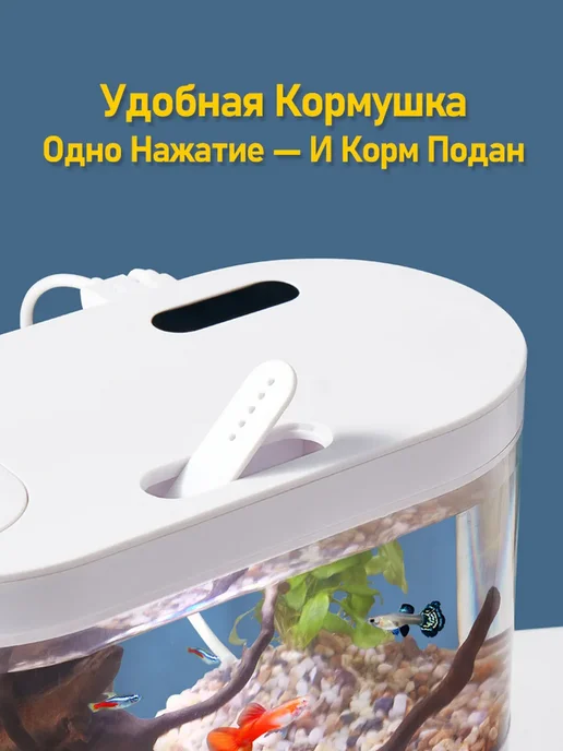 Аквариум Для Рыбок Экологический С Фильтрующим Насосом, вариант, фото 5