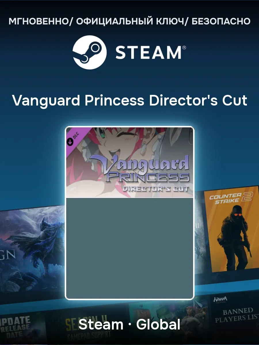 Ключ активации Steam Vanguard Princess Director's Cut