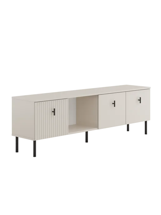 Тумба под ТВ Фенстер 3 двери 160х51,2х35см, 160x51.2x35 см, фото 7