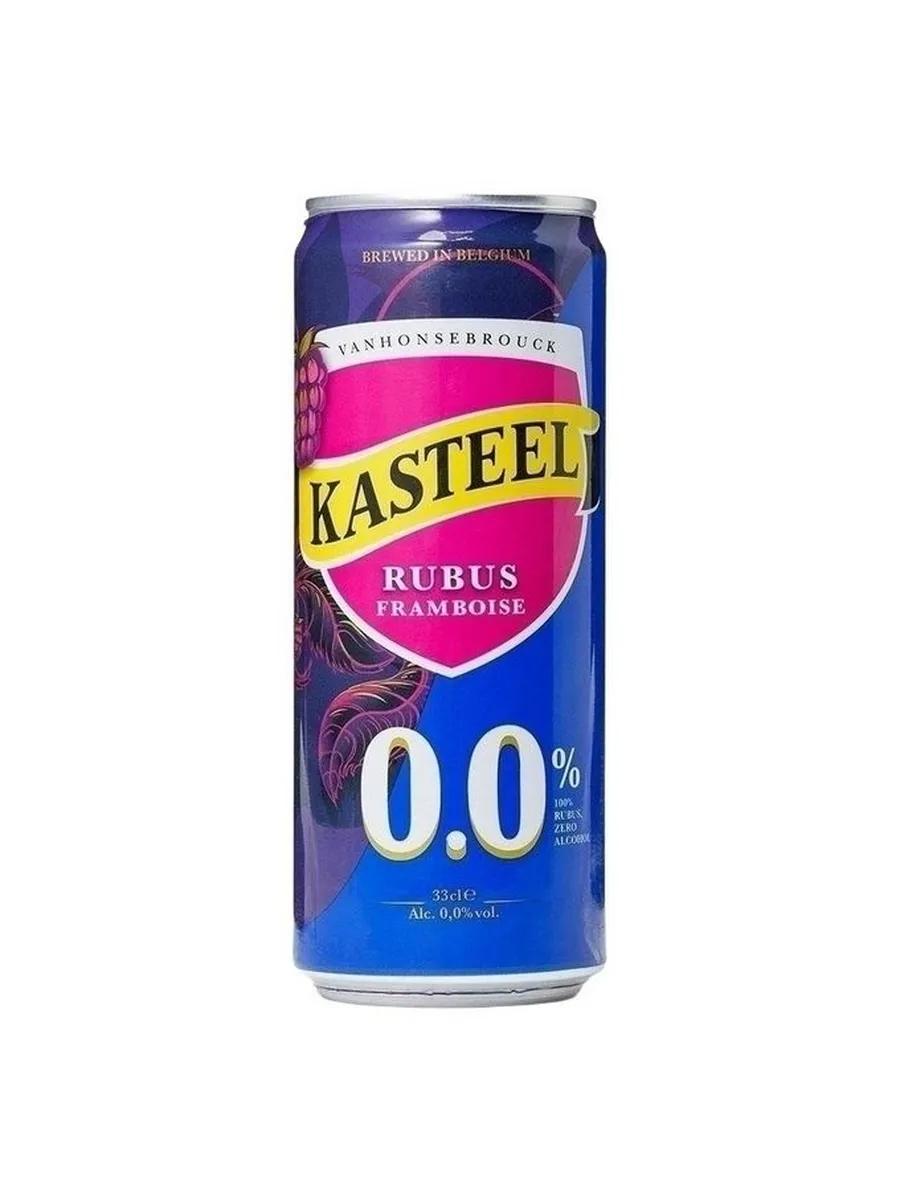 Пивной напиток безалкогольный Kasteel Rubus Framboise темный