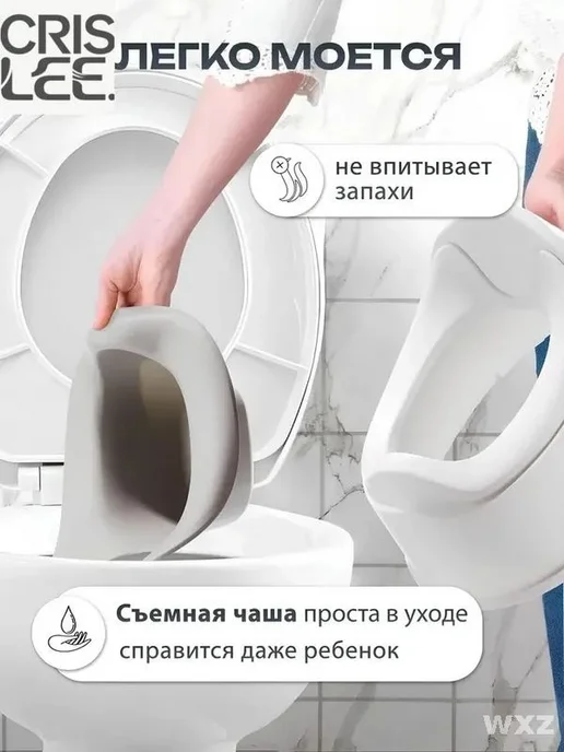 Горшок с мягкой спинкой и съемной чашей, 0+ месяцев, вариант, фото 3