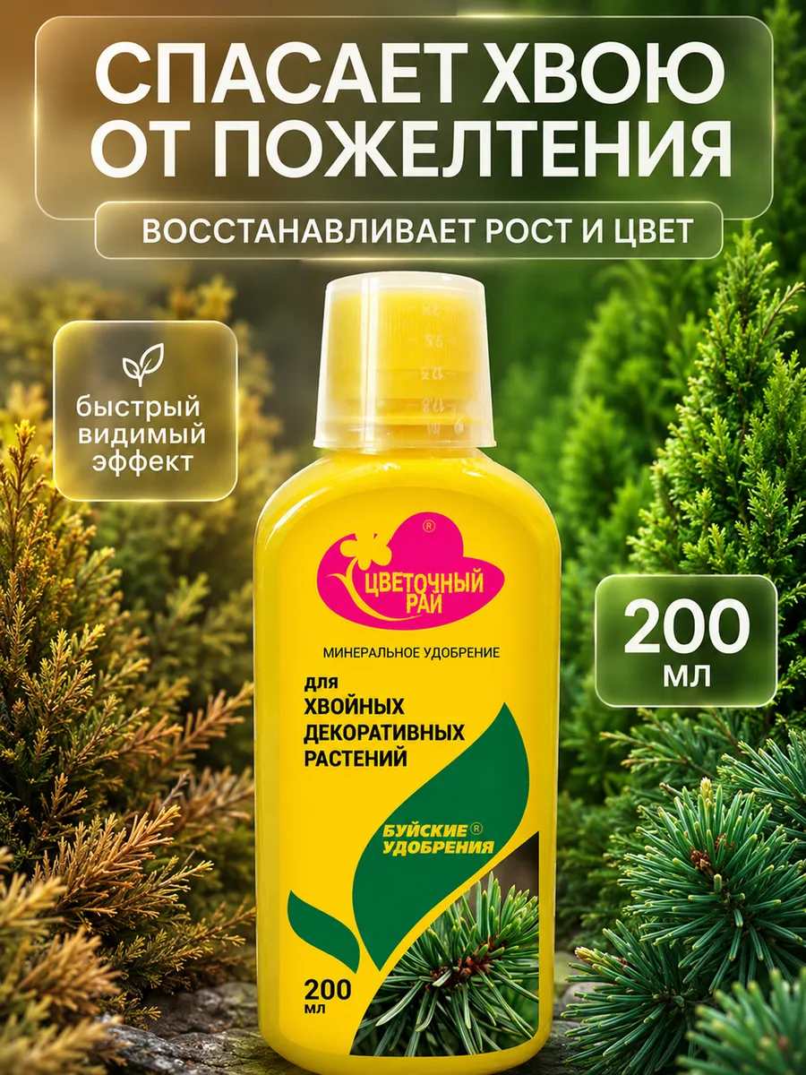 Буйские удобрения для хвойных 200 мл