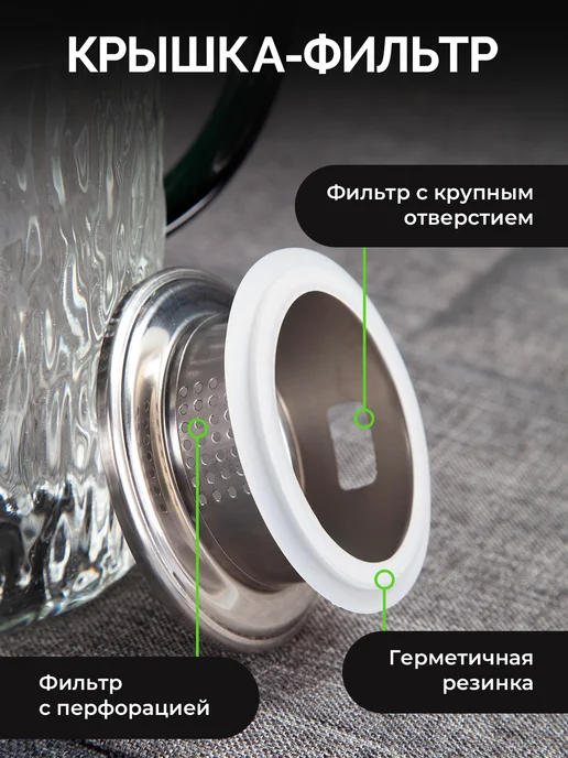 AMI Кувшин для напитков стеклянный 1,5л, 1,5 л, фото 3