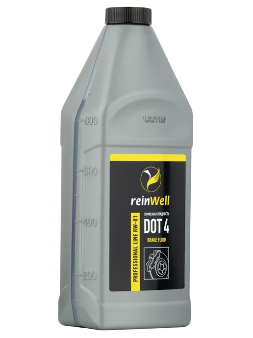 REINWELL Тормозная жидкость DOT 4 "RW-01", 1 л, 1 л, фото 6