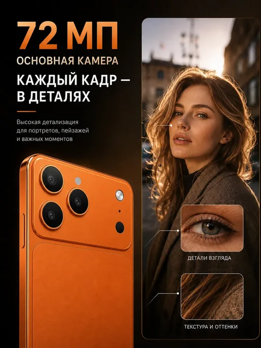 Смартфон Pro Max Lphone 17 Pro Max 16/1024 ГБ, белый, фото 5