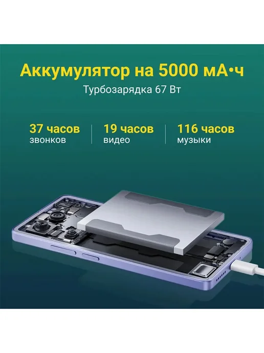 Смартфон Xiaomi Redmi Note 13 Pro 12/256 ГБ, голубой, фото 6
