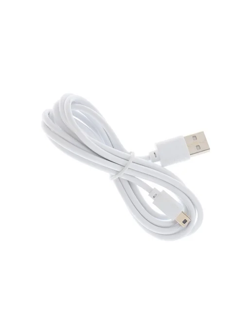 АВТОКОМПЛЕКТ Кабель Luazon, miniUSB - USB, 1 А, 1.5 м, бел Аксессуары для, 1,5 м, фото 4