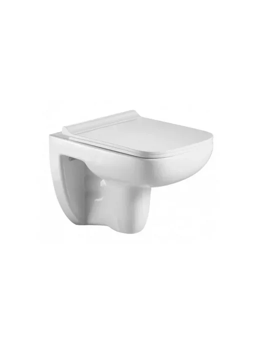 WeltWasser Комплект унитаза AMB 506 ST + KEHLBACH 004 GL-WT + AMB RD-CR, белый, фото 2