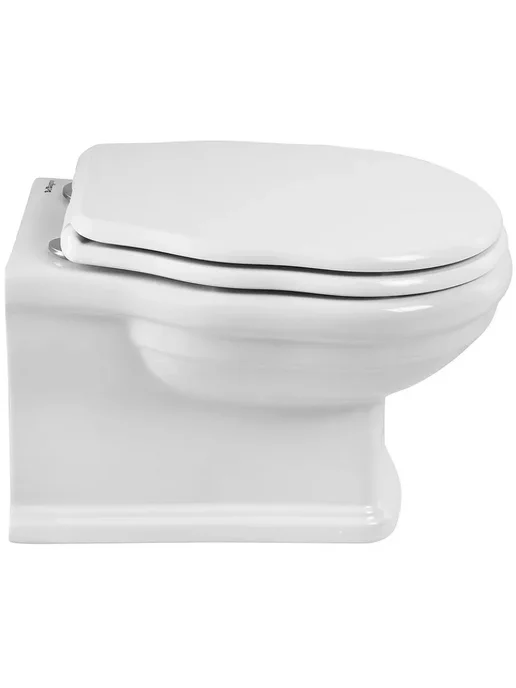BelBagno Унитаз Boheme BB115CH BB115SC подвесной, белый, фото 4