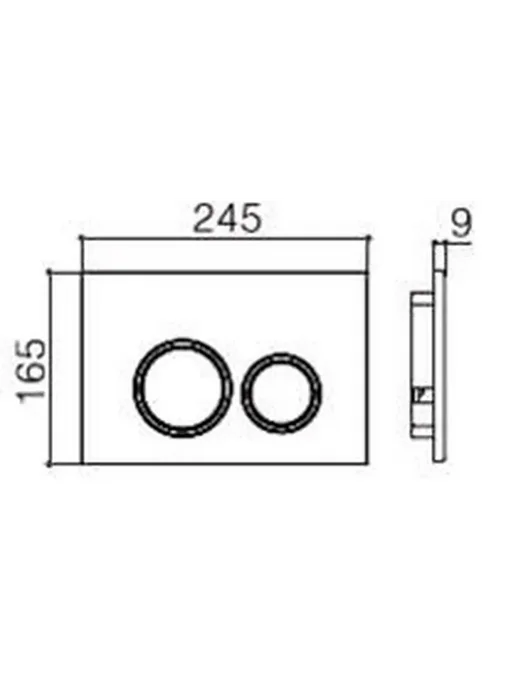 WeltWasser Комплект унитаза MERZBACH 043 GL-WT + AMB 497 + AMB RD-CR, черный, фото 6