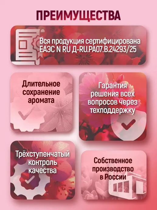 BREEZE LAND Набор духов женских 2 шт по 23 мл Кирке и Императрица, 2 шт, 23 мл, фото 5