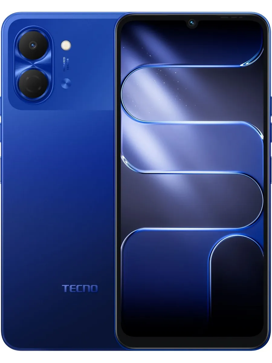 TECNO Смартфон Spark Go 3 64Gb 4Gb синий