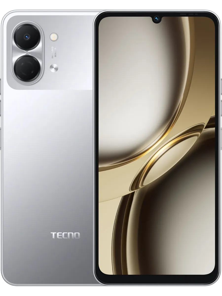 Смартфон Spark Go 3 64Gb 4Gb серый TECNO 1011591145 купить в интернет‑магазине Wildberries