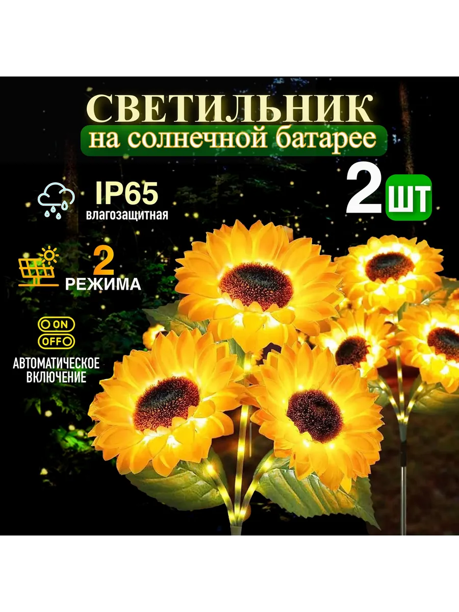 Садовая фигурка-фонарь на солнечной энергии