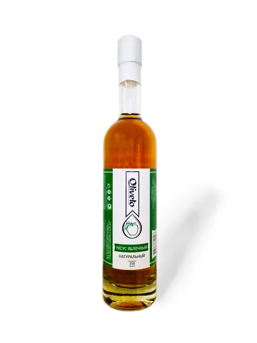OLIVETO Уксус яблочный 6%, 250 мл, стекло, 250 мл, фото 2
