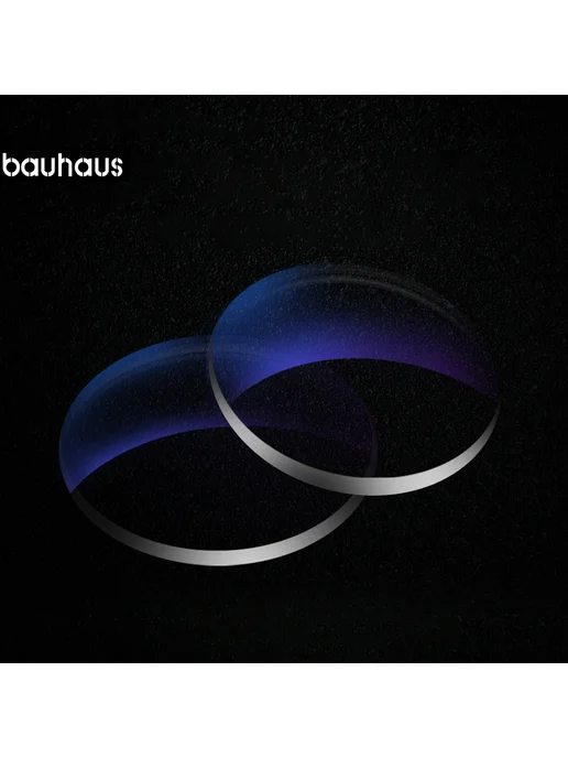 BAUHAUS Японские асферические линзы 1.56, Blue light proof, синий, фото 3