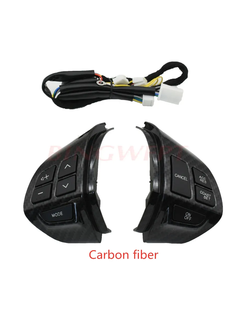 Кнопка руля carbon fibre для MITSUBISHI LANCER OUTLANDER ASX