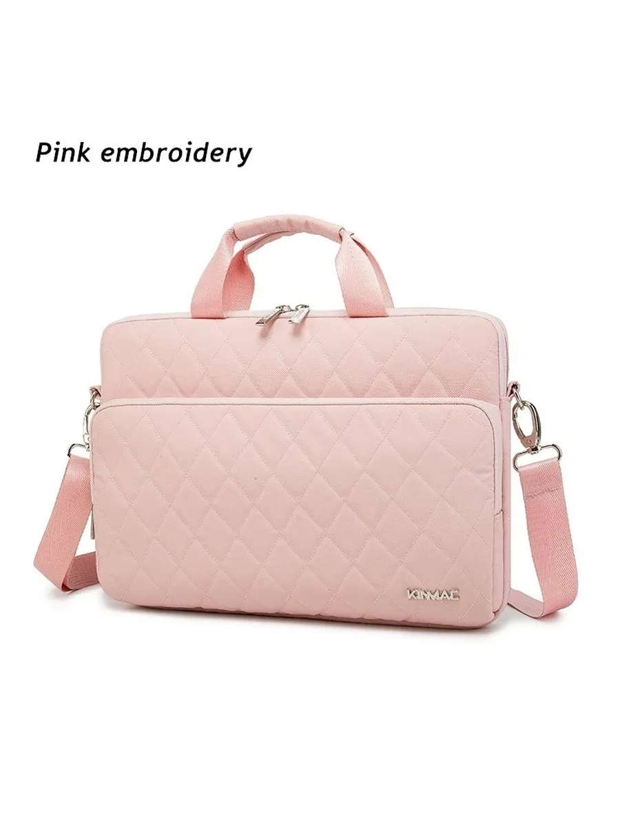 Сумка для ноутбука Kinmac 13-14" Pink Embroidery